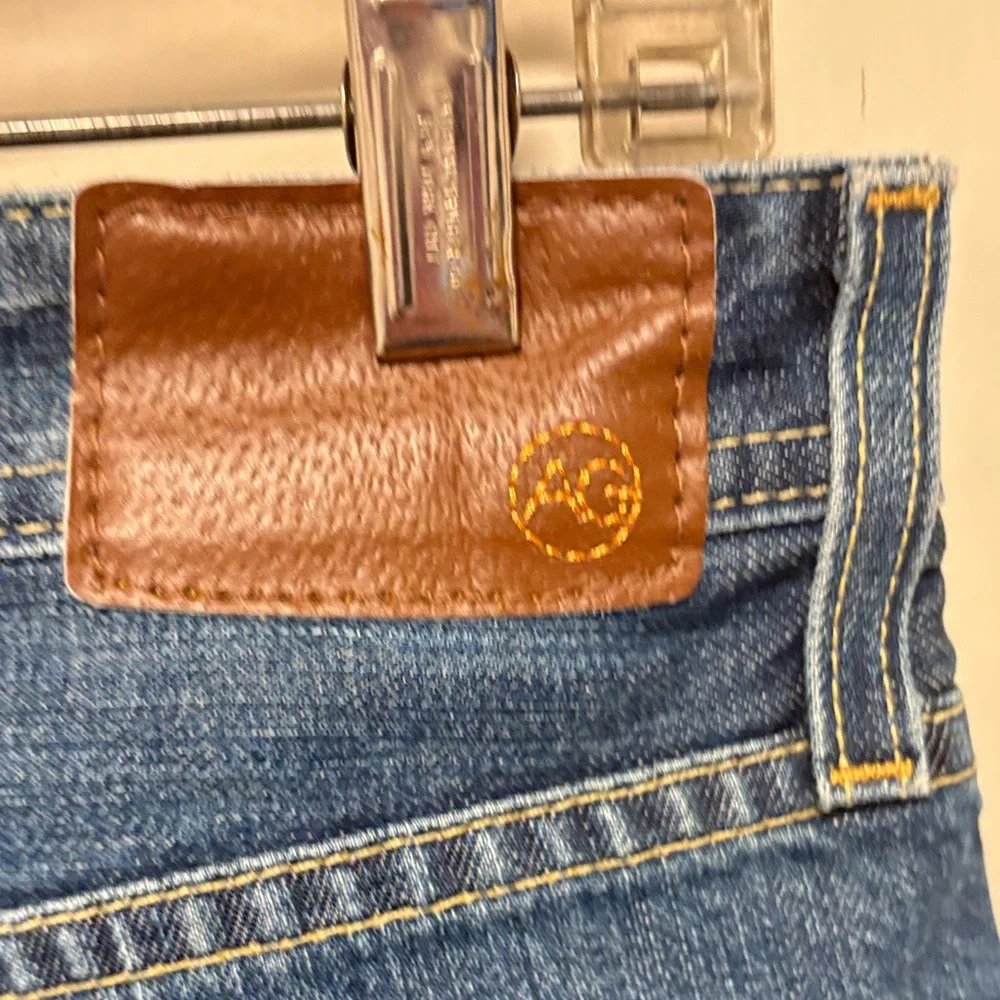 AG Adriano Goldschmied Dark Blue Protege Fit Development Straight Jeans 32 NWOT